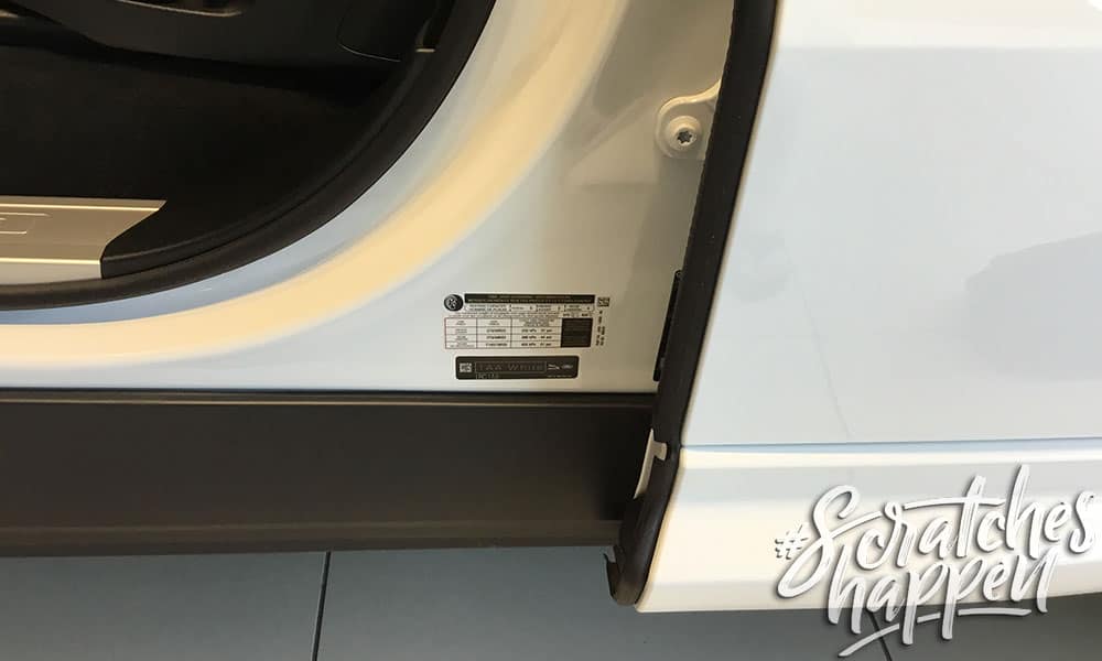 Land Rover Paint Code Location (Wide) Land Rover Paint Code Location (Wide)