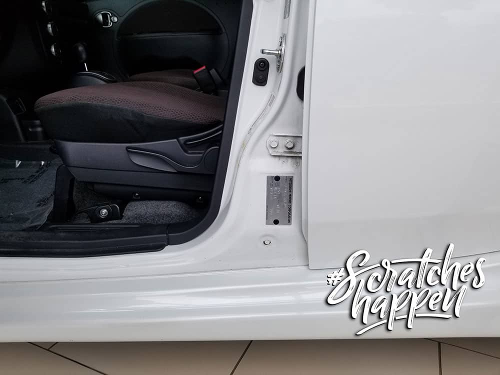 Mitsubishi Paint Code Location (Wide) Mitsubishi Paint Code Location (Wide)