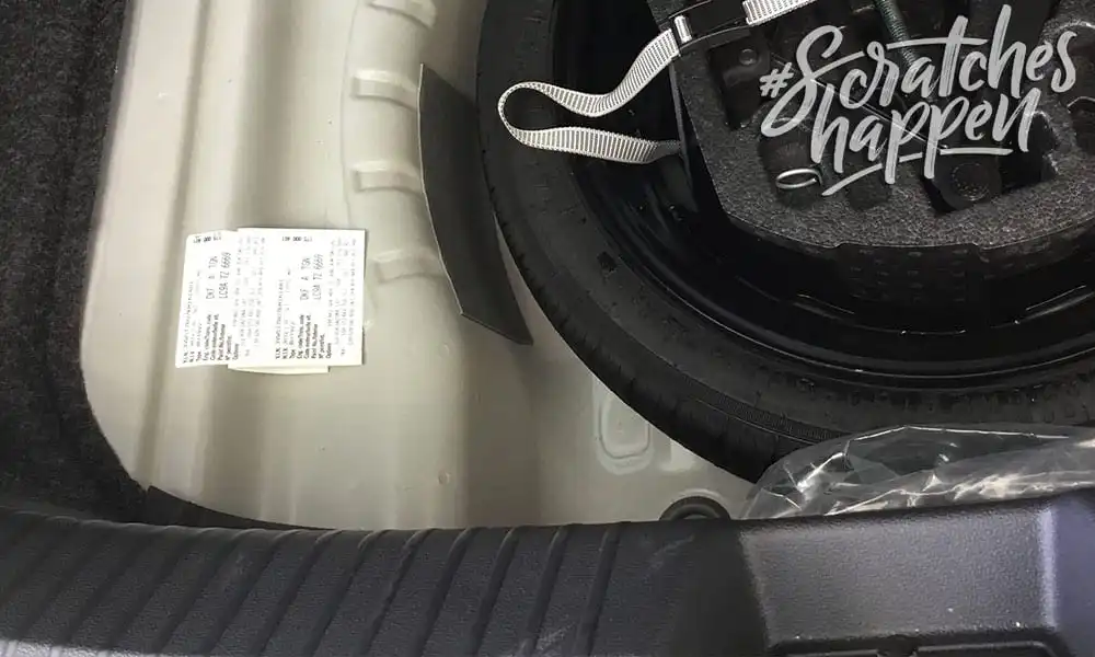 Volkswagen Paint Code Location (Wide) Volkswagen Paint Code Location (Wide)